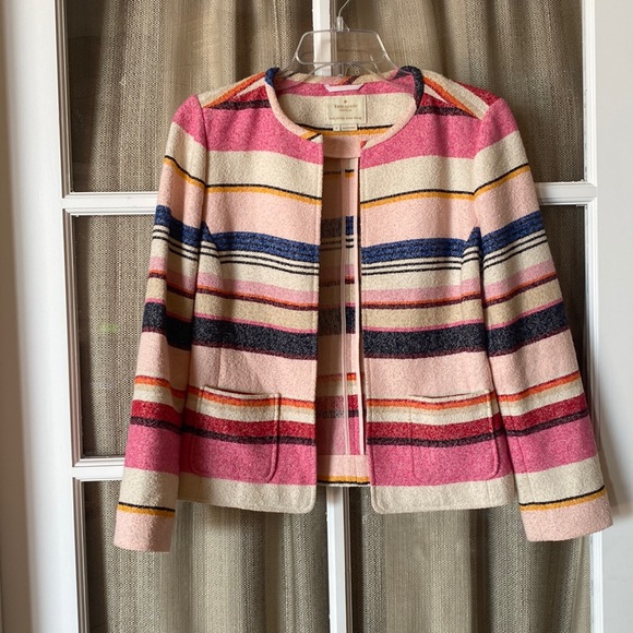 Kate Spade striped jacket M
